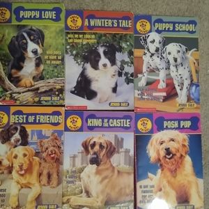 Scholastics puppy patrol books 14-19 used fair condition
